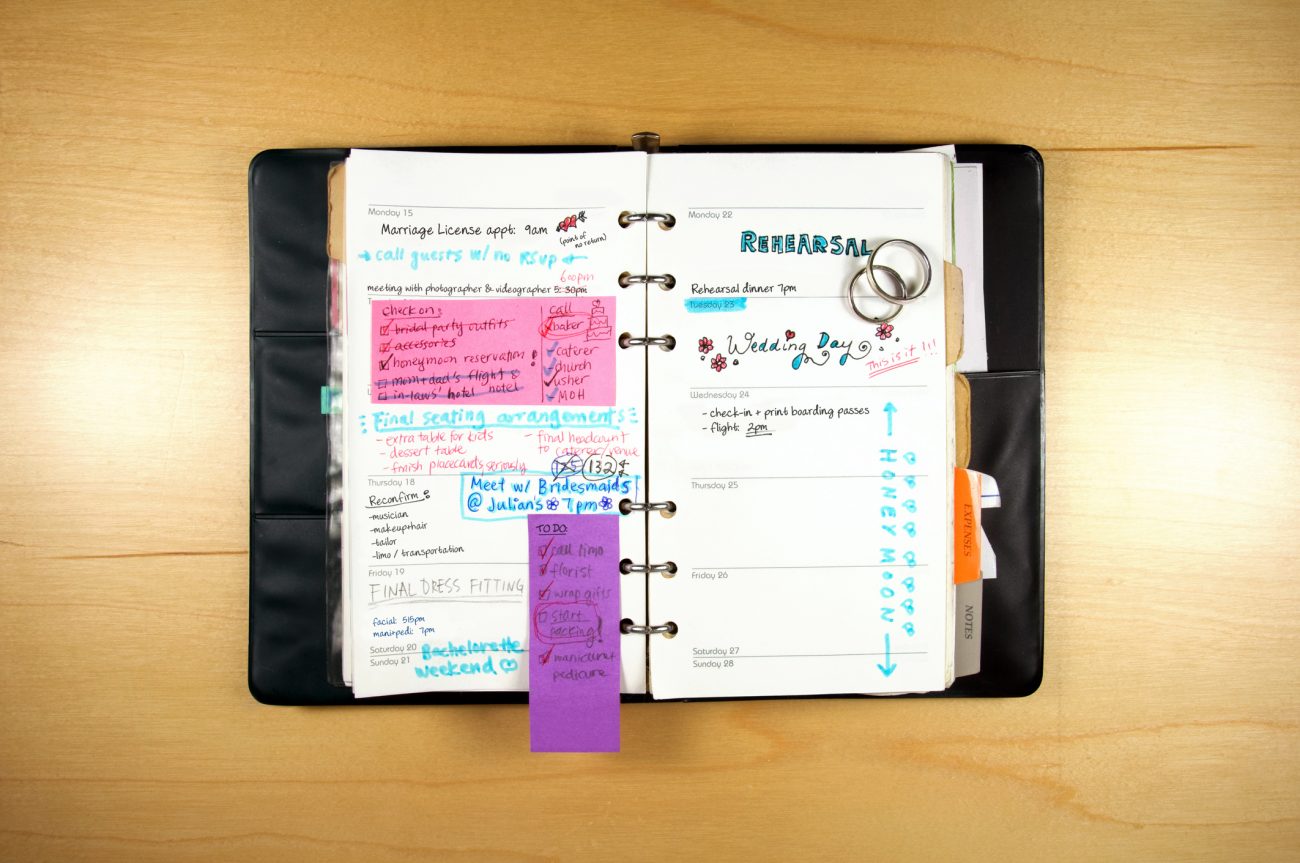 Checklist de casamento | Como organizar o casamento em 1 ano check-list-de-casamento