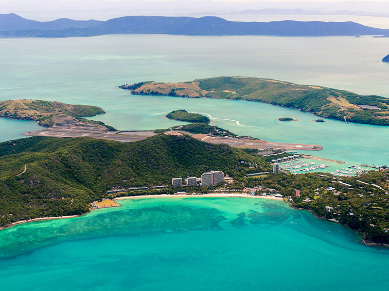 Ilhas inexploradas para lua de mel Hamilton Beach
