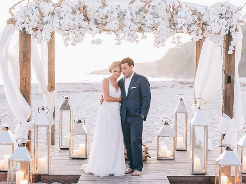 Casamento na praia autorização da prefeitura