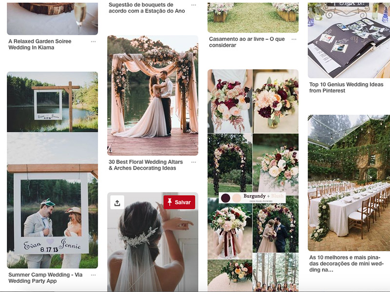 Pinterest como manter o foco do que procurar