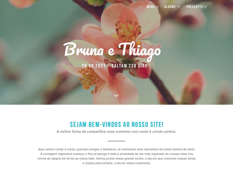 site de casamento iCasei