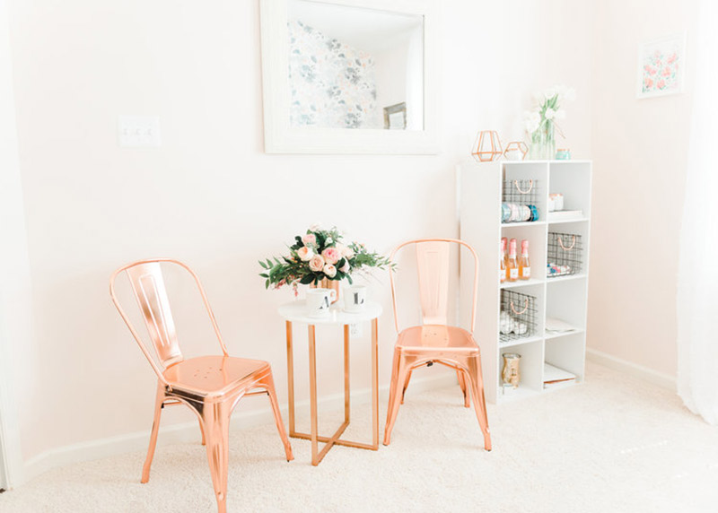 Como usar o Rosé Gold para decorar móveis