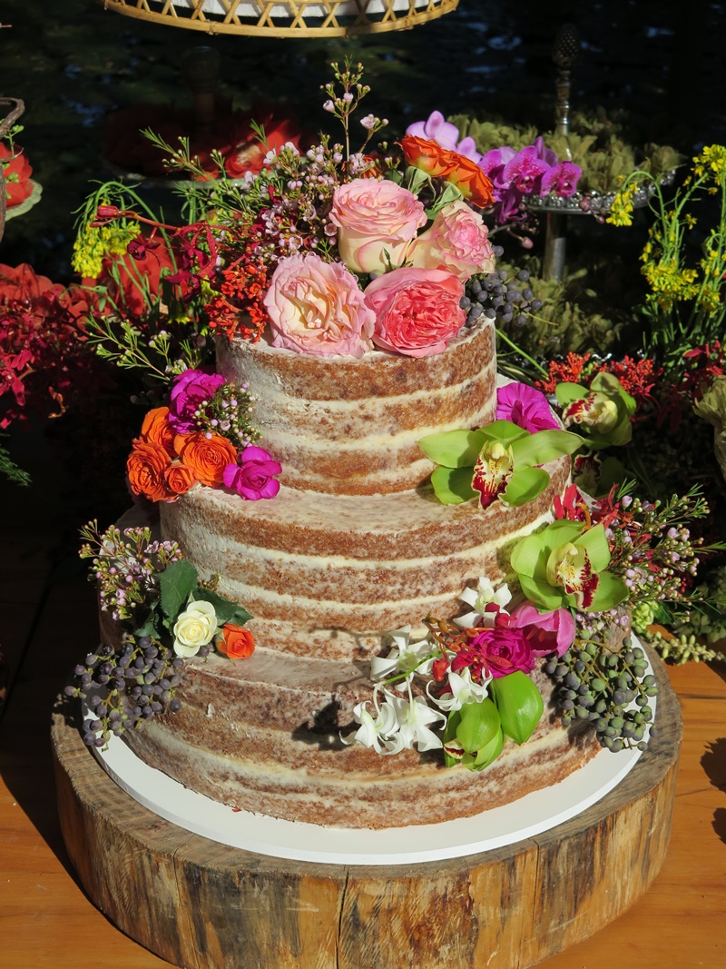 Menos é mais: bolo de casamento simples e gostoso para o casamento