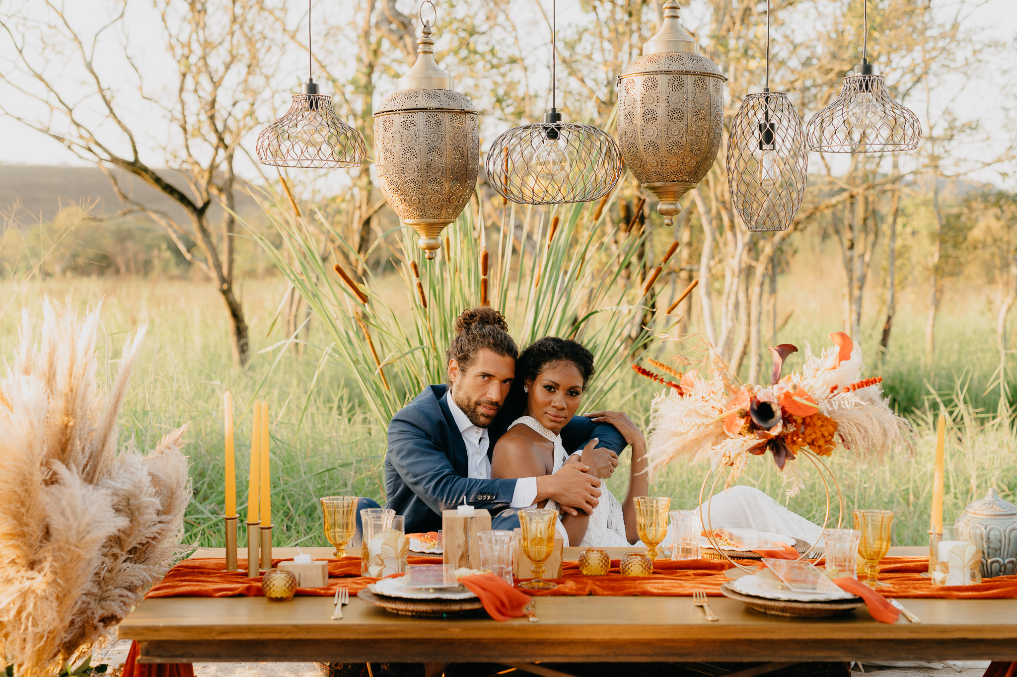 Casamento ao ar livre  Editorial traz inspiração despojada ao