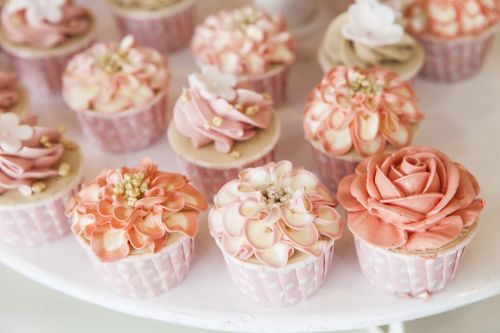 Cupcakes flores iCasei