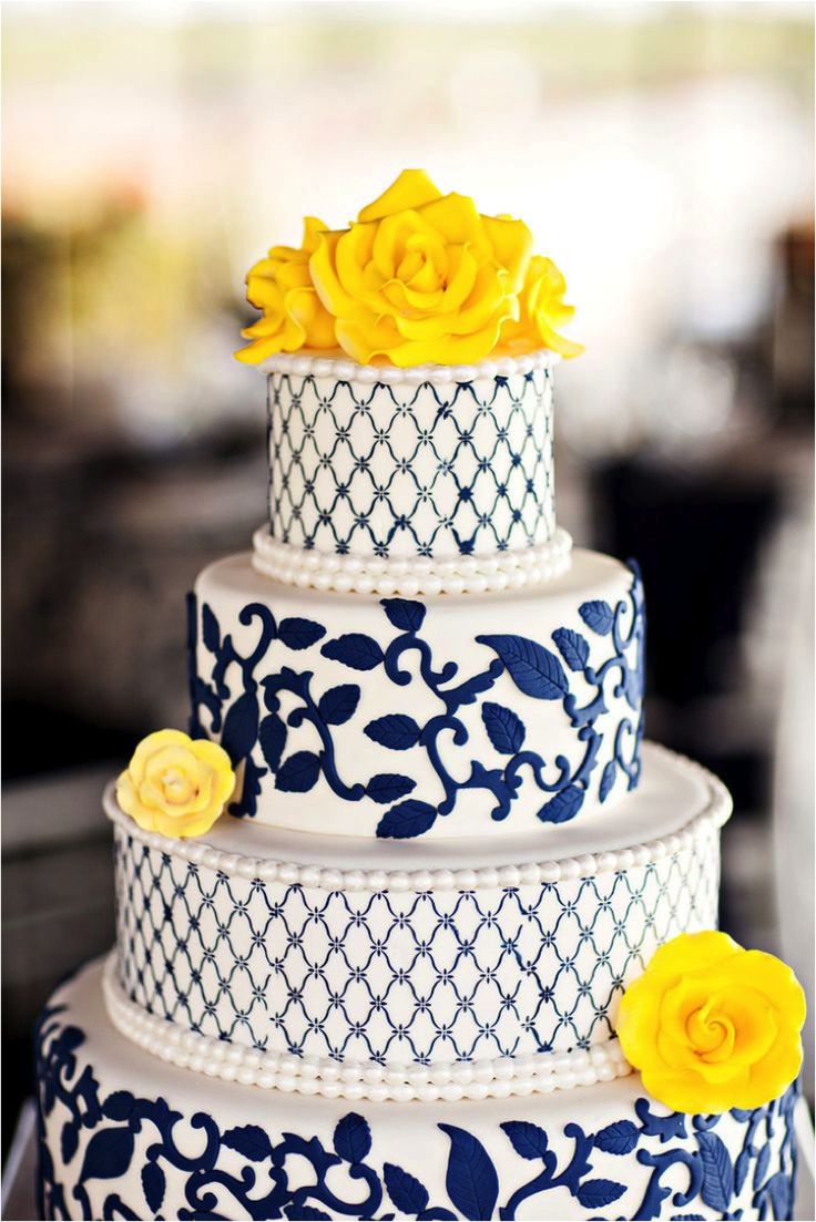 decoração de casamento - azul e amarelo - revista icasei (1)
