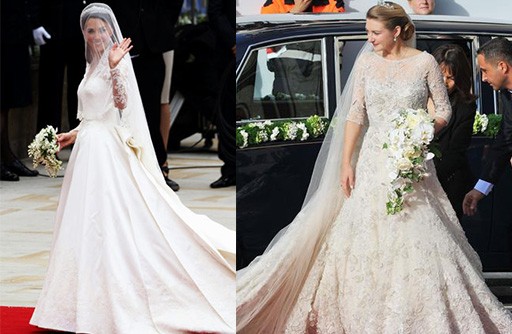 13 vestidos de noiva de princesas reais para inspirar