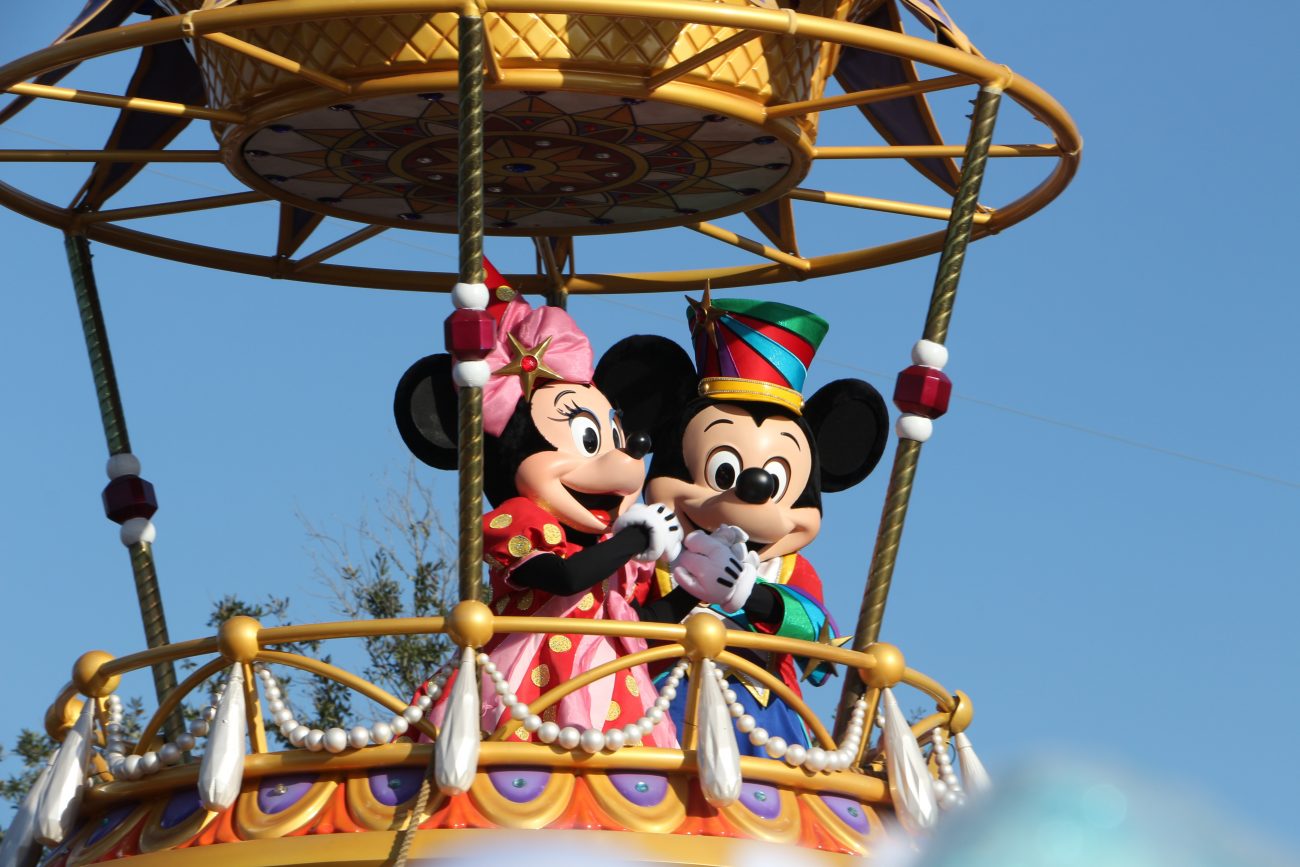 Lua de mel na Disney: Mickey e Minnie