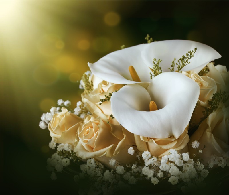 Decoração com Flores Copo de Leite - revista icasei (11)