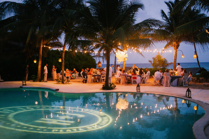 Decoração de Casamento com Piscina