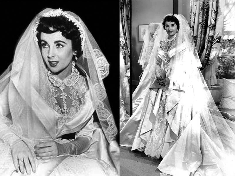 vestido noiva anos 50