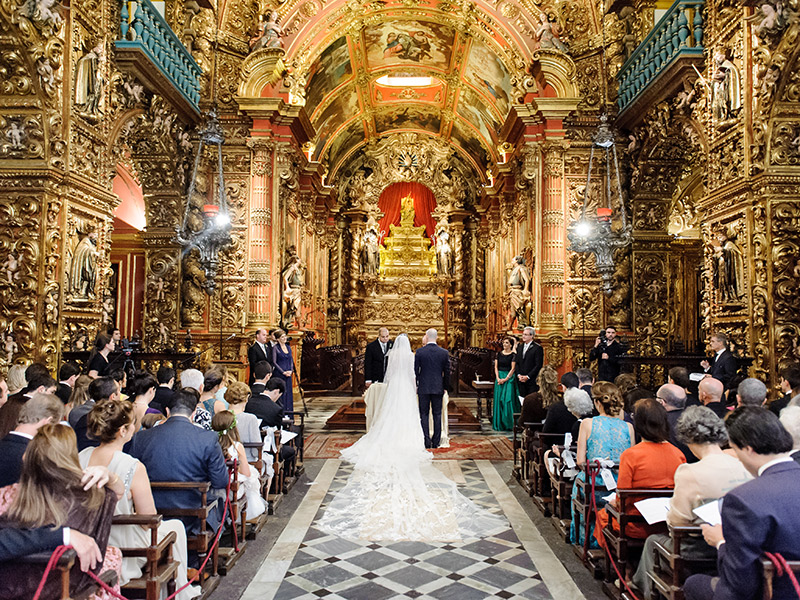 Casamento real Maria Antonia e Diego cerimônia