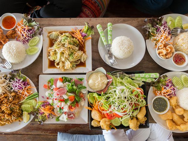 Ilha gastronômica tailandesa