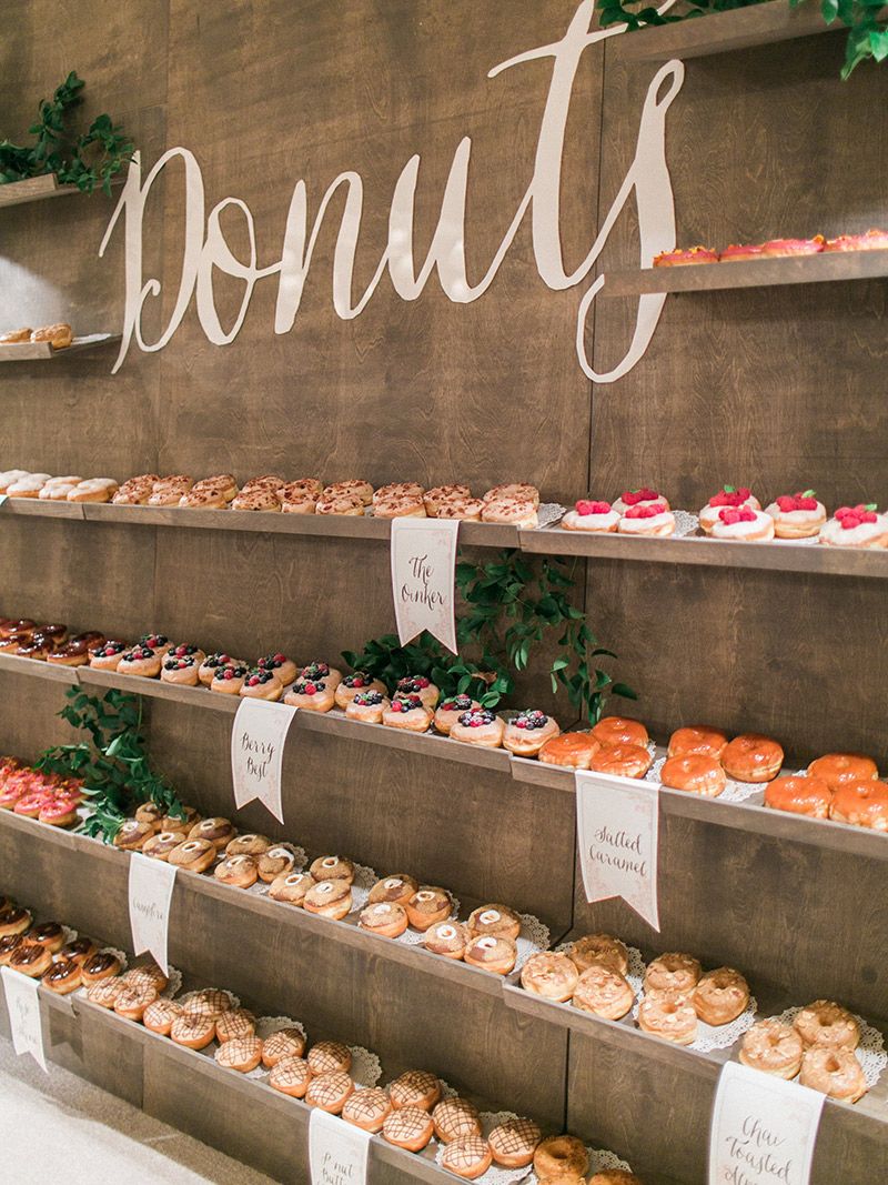 Docinhos de casamento tendências para 2017 donuts