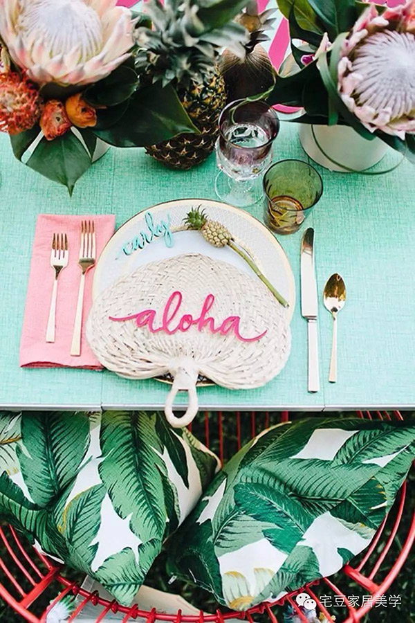 Decoração de Casamento em Tons de Rosa arranjos