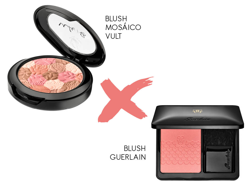 Maquiagem Nacional x importada blush