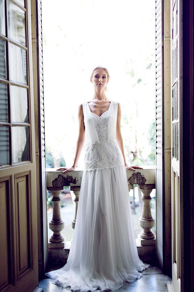 vestido de noiva coleção Prêt-à-Porter Maison Kas