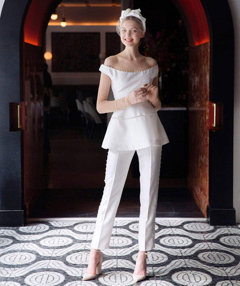 Vestido de noiva tendências do NY Brida Week Primavera 2018