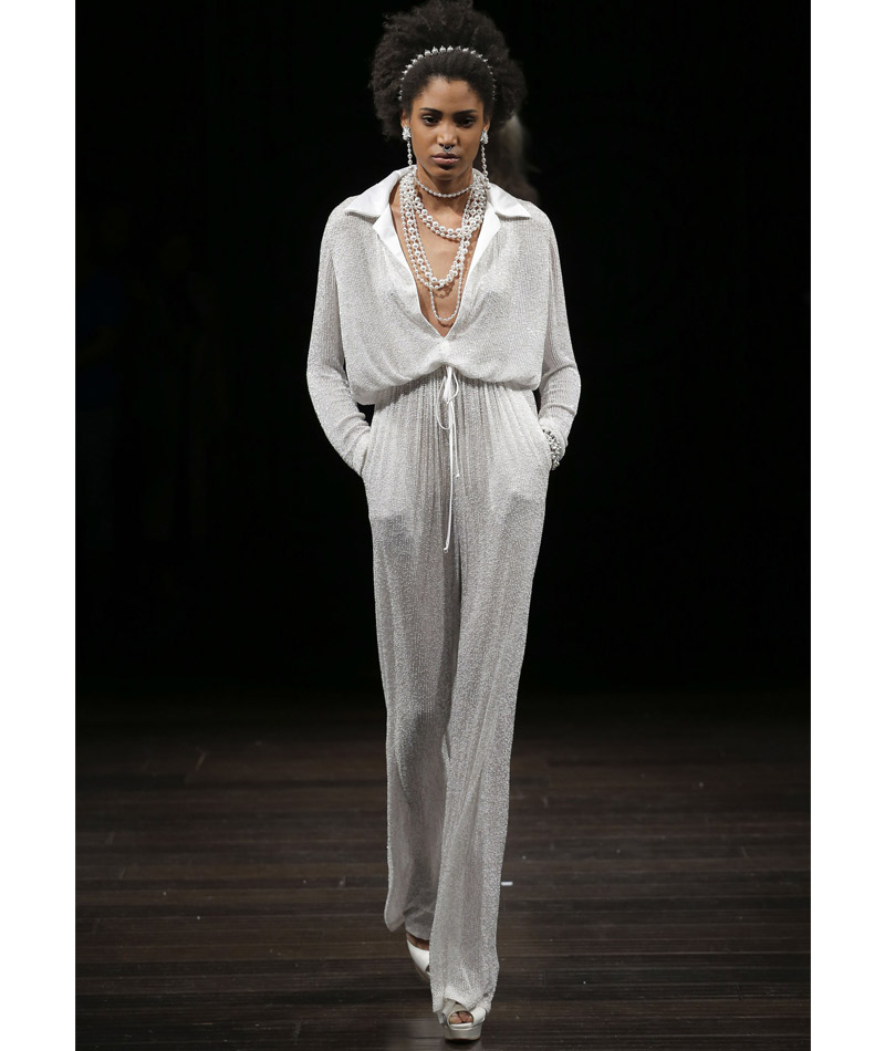 Vestido de noiva tendências do NY Brida Week Primavera 2018