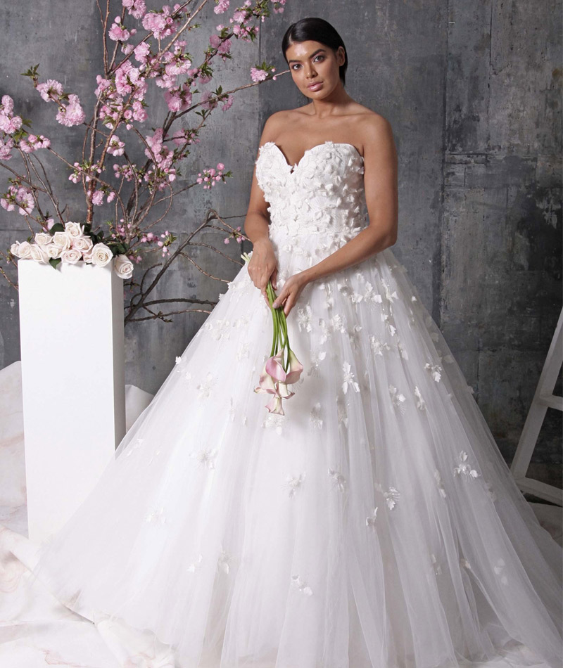 Vestido de noiva tendências do NY Brida Week Primavera 2018
