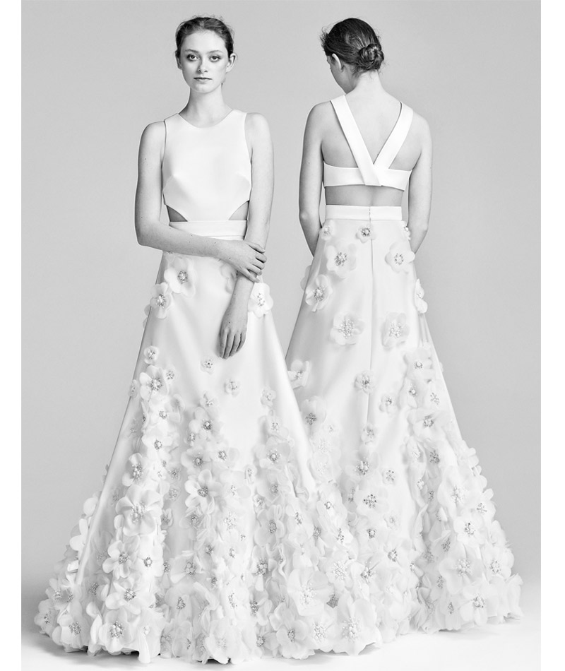 Vestido de noiva tendências do NY Brida Week Primavera 2018