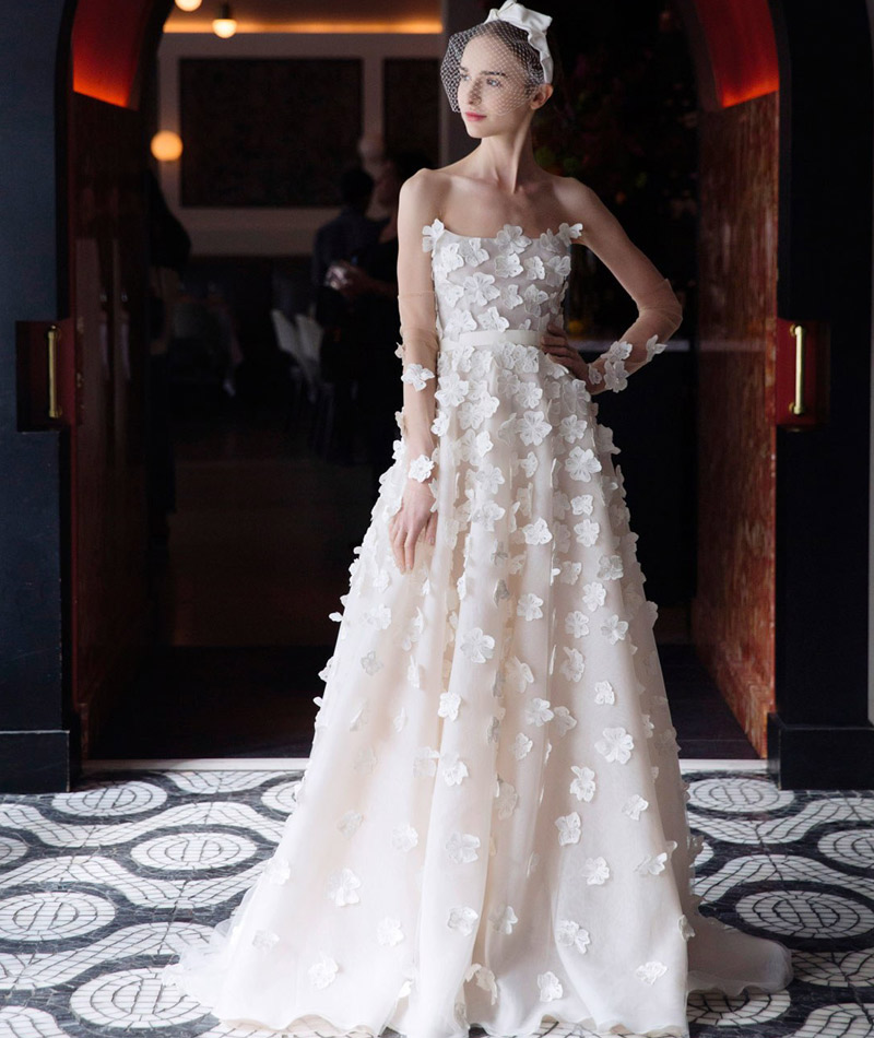 Vestido de noiva tendências do NY Brida Week Primavera 2018