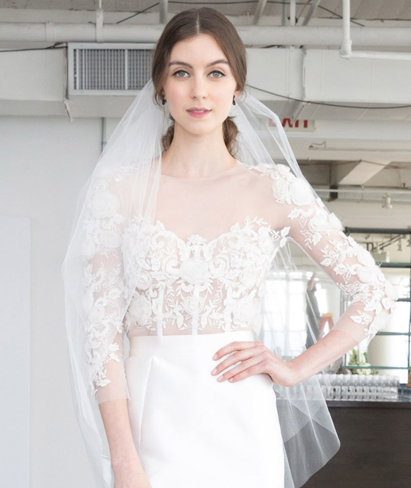 Vestido de noiva tendências do NY Brida Week Primavera 2018