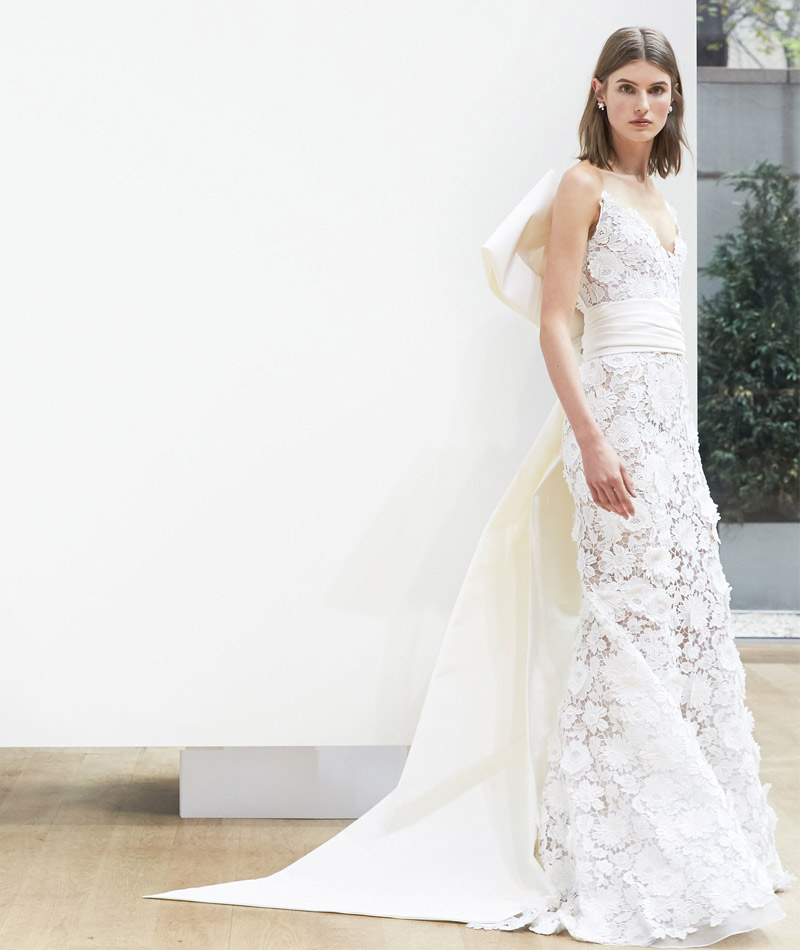 Vestido de noiva tendências do NY Brida Week Primavera 2018