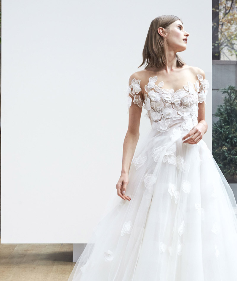 Vestido de noiva tendências do NY Brida Week Primavera 2018