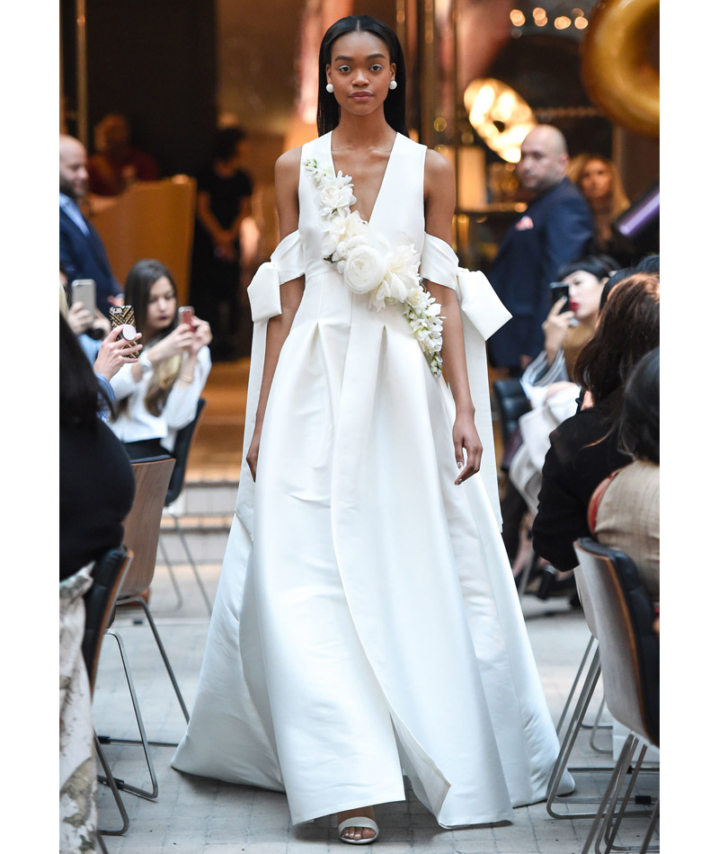Vestido de noiva tendências do NY Brida Week Primavera 2018