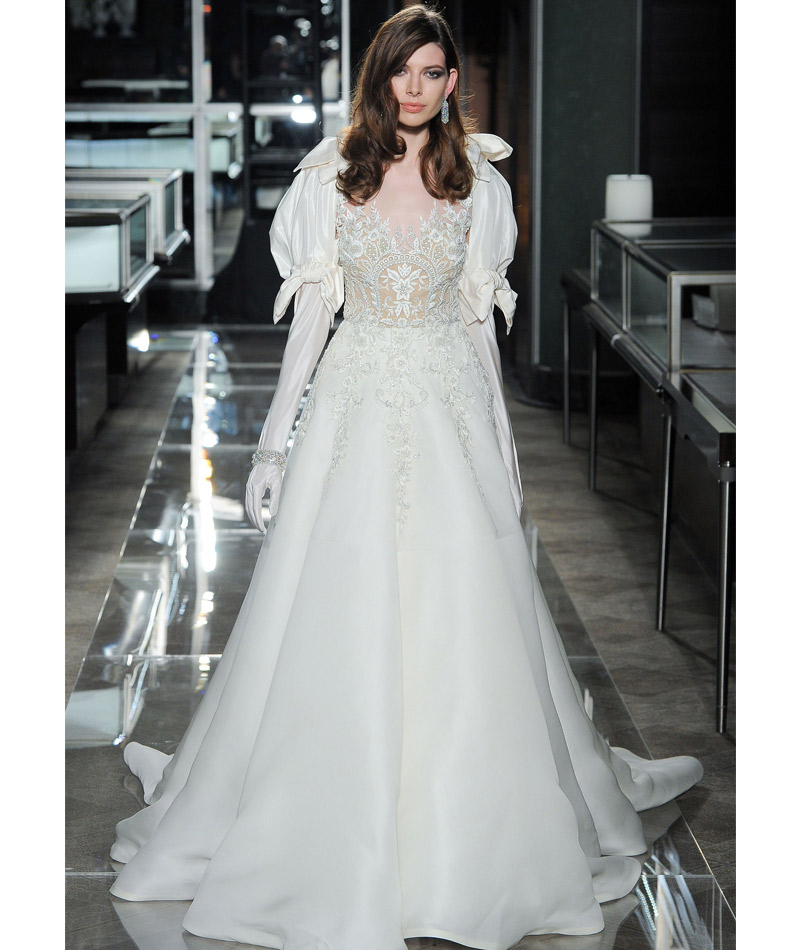 Vestido de noiva tendências do NY Brida Week Primavera 2018