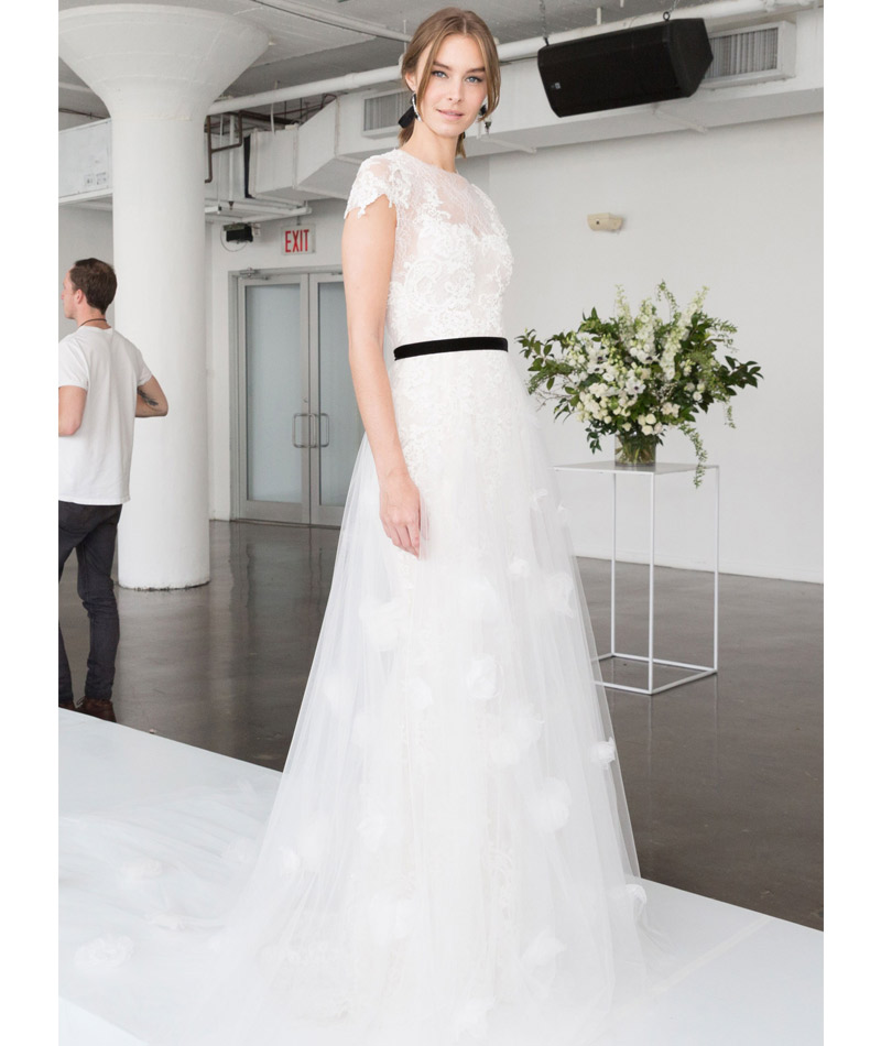 Vestido de noiva tendências do NY Brida Week Primavera 2018