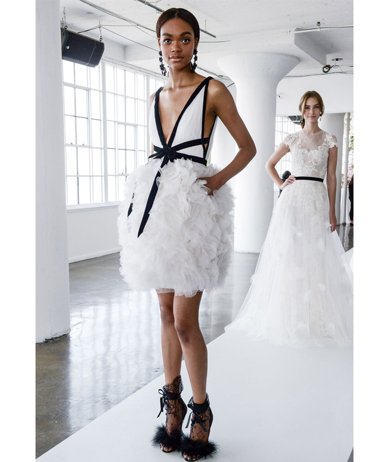 Vestido de noiva tendências do NY Brida Week Primavera 2018