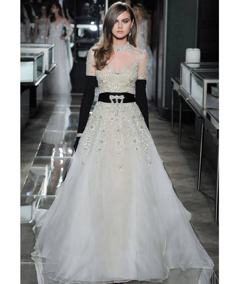 Vestido de noiva tendências do NY Brida Week Primavera 2018