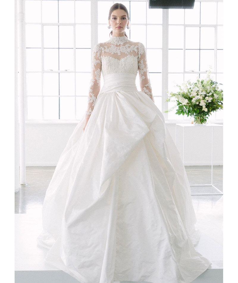 Vestido de noiva tendências do NY Brida Week Primavera 2018