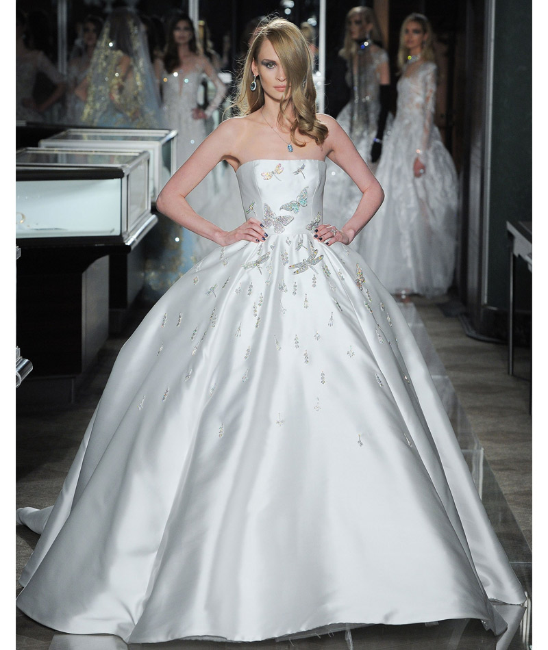 Vestido de noiva tendências do NY Brida Week Primavera 2018