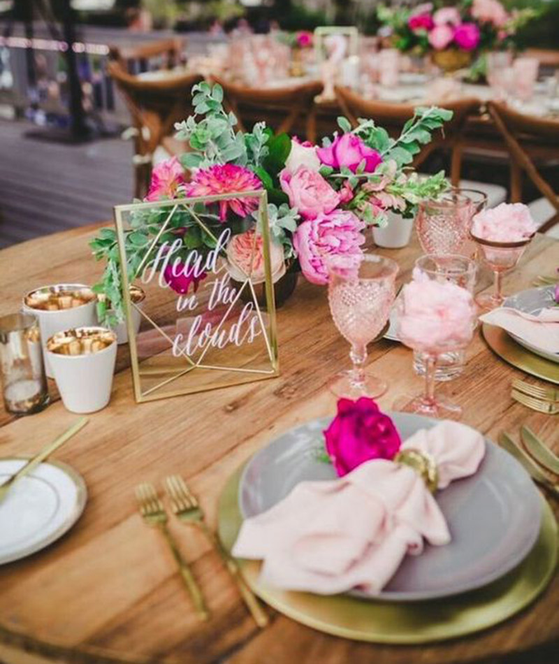 Tendências pinterest para casamento 2017 decoração