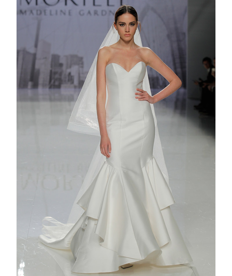 Tendências do Barcelona Bridal Week Primavera 2018 babados