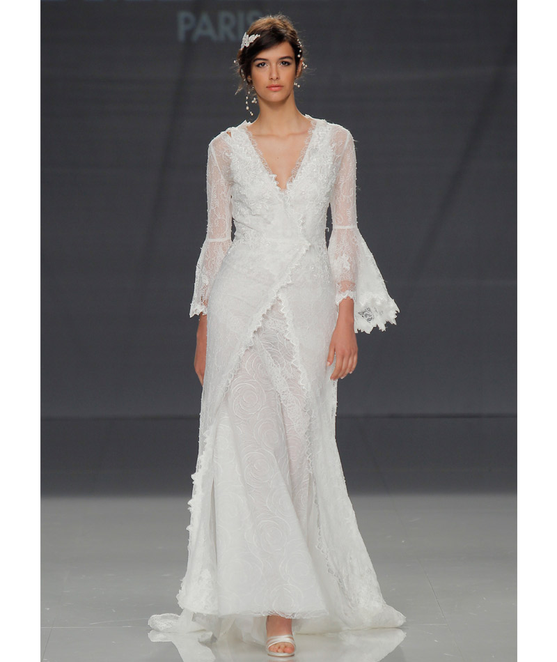 Tendências do Barcelona Bridal Week Primavera 2018 boho