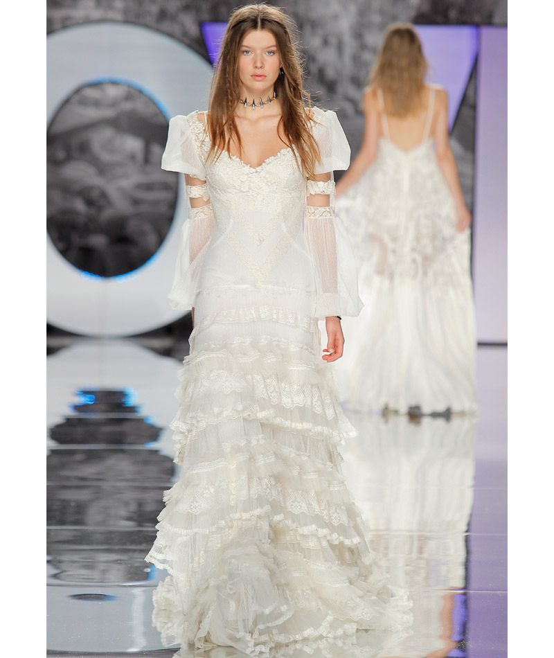 Tendências do Barcelona Bridal Week Primavera 2018 boho