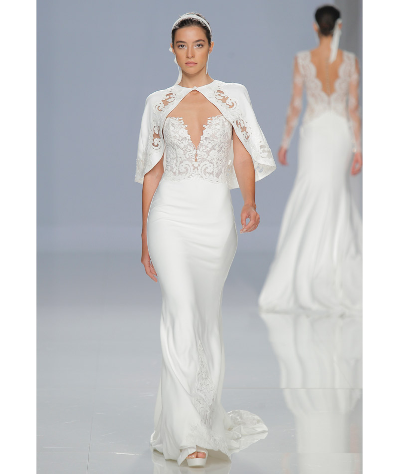 Tendências do Barcelona Bridal Week Primavera 2018