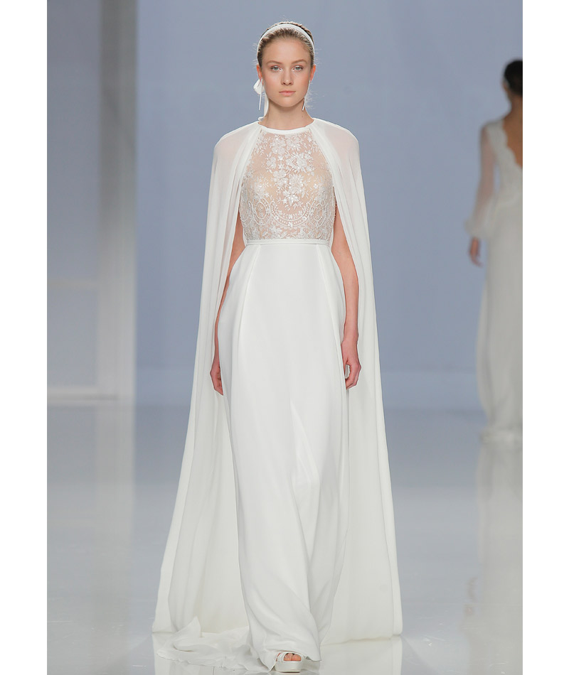 Tendências do Barcelona Bridal Week Primavera 2018