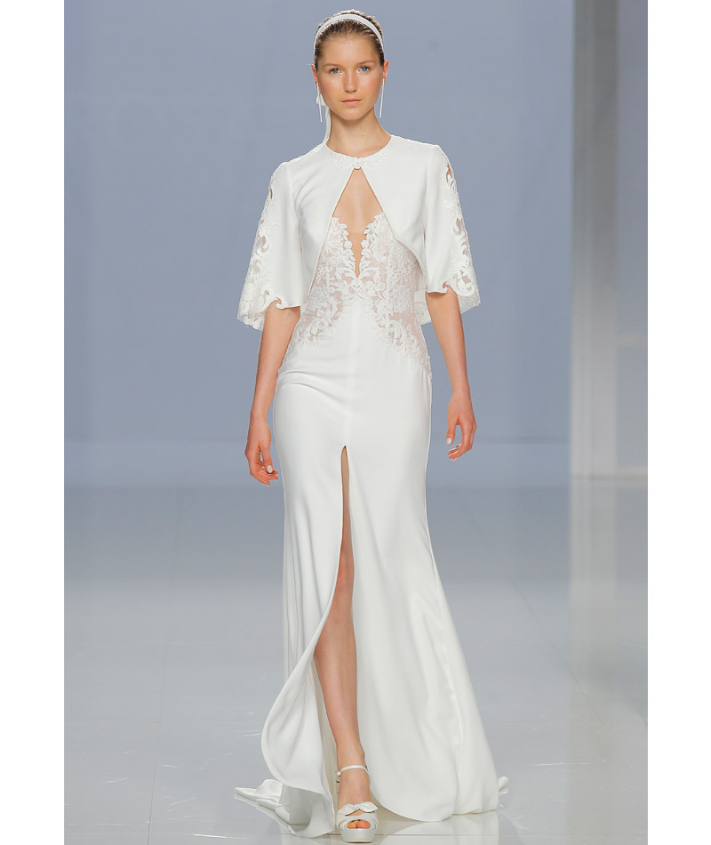 Tendências do Barcelona Bridal Week Primavera 2018