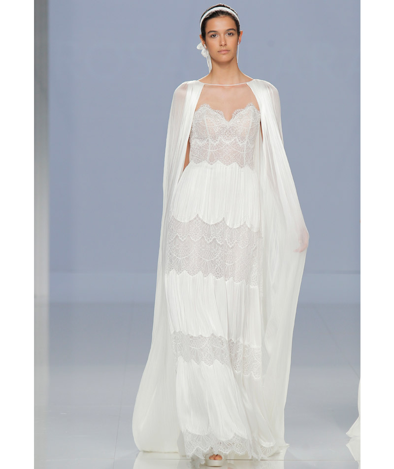 Tendências do Barcelona Bridal Week Primavera 2018
