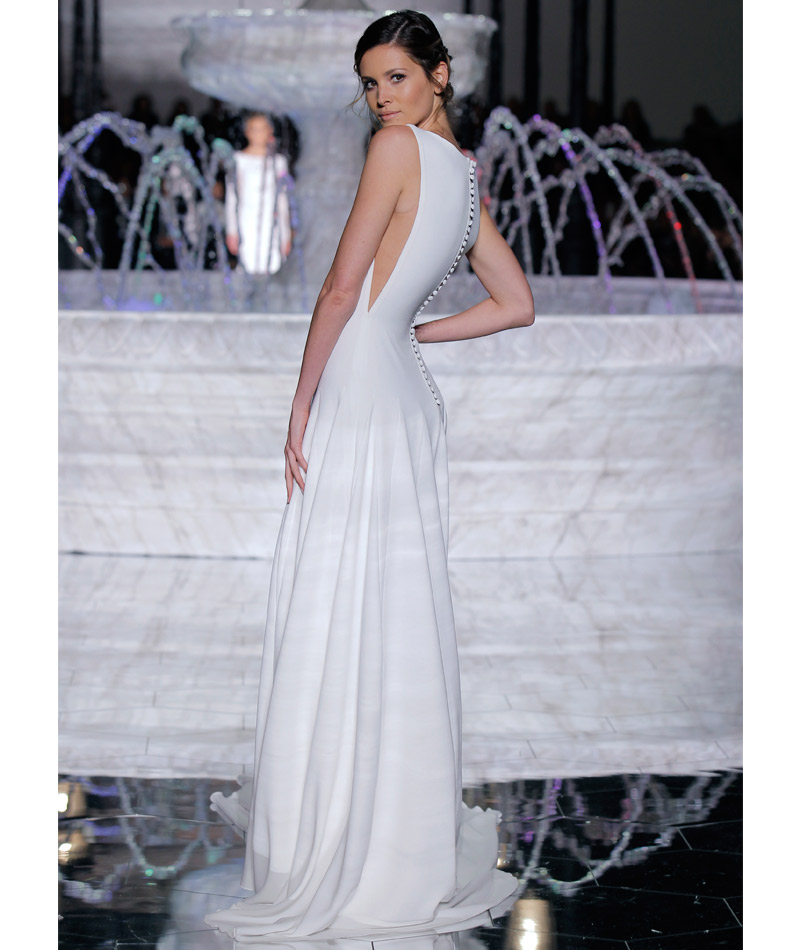 Tendências do Barcelona Bridal Week Primavera 2018 clean