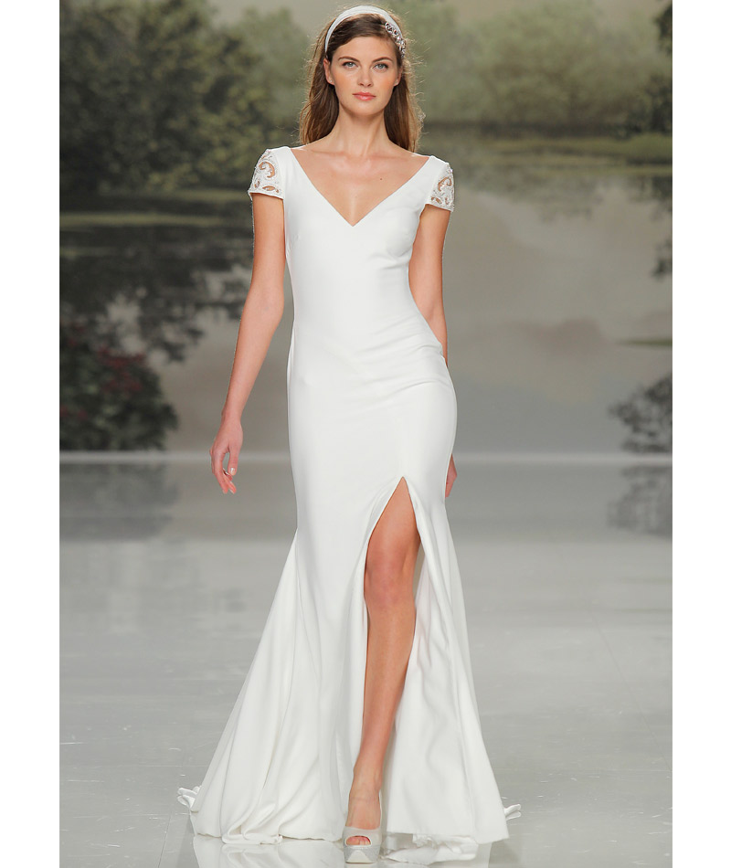 Tendências do Barcelona Bridal Week Primavera 2018 clean