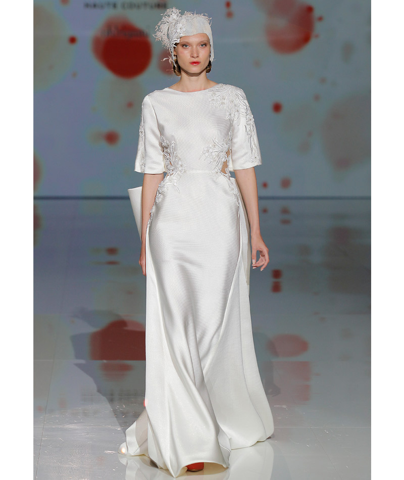 Tendências do Barcelona Bridal Week Primavera 2018 clean