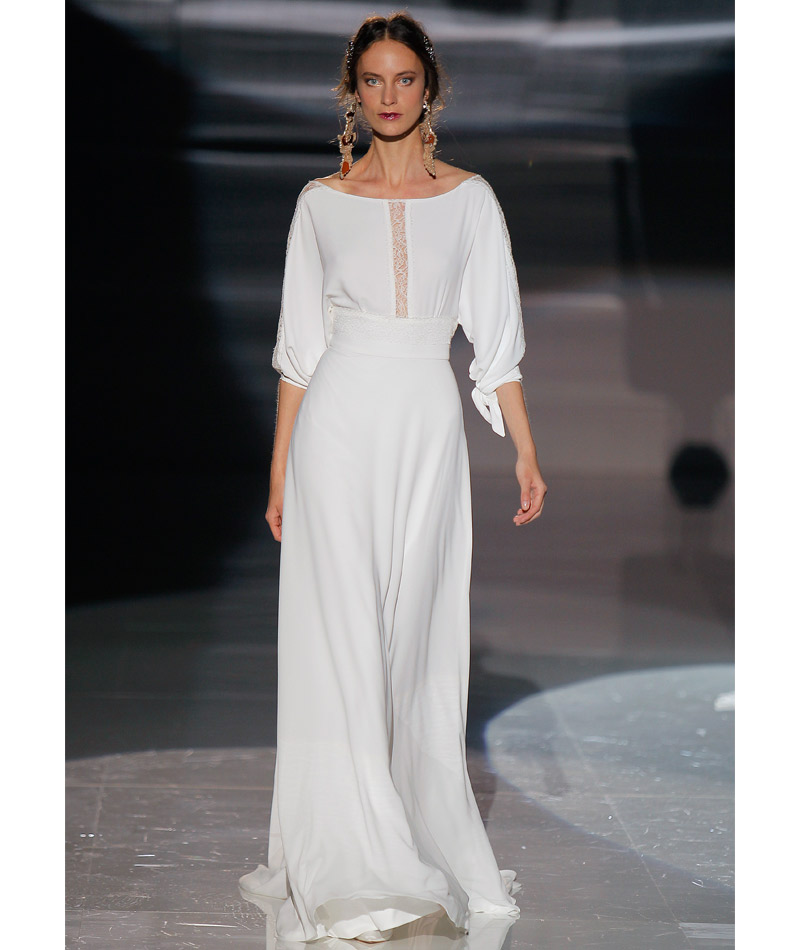 Tendências do Barcelona Bridal Week Primavera 2018 clean