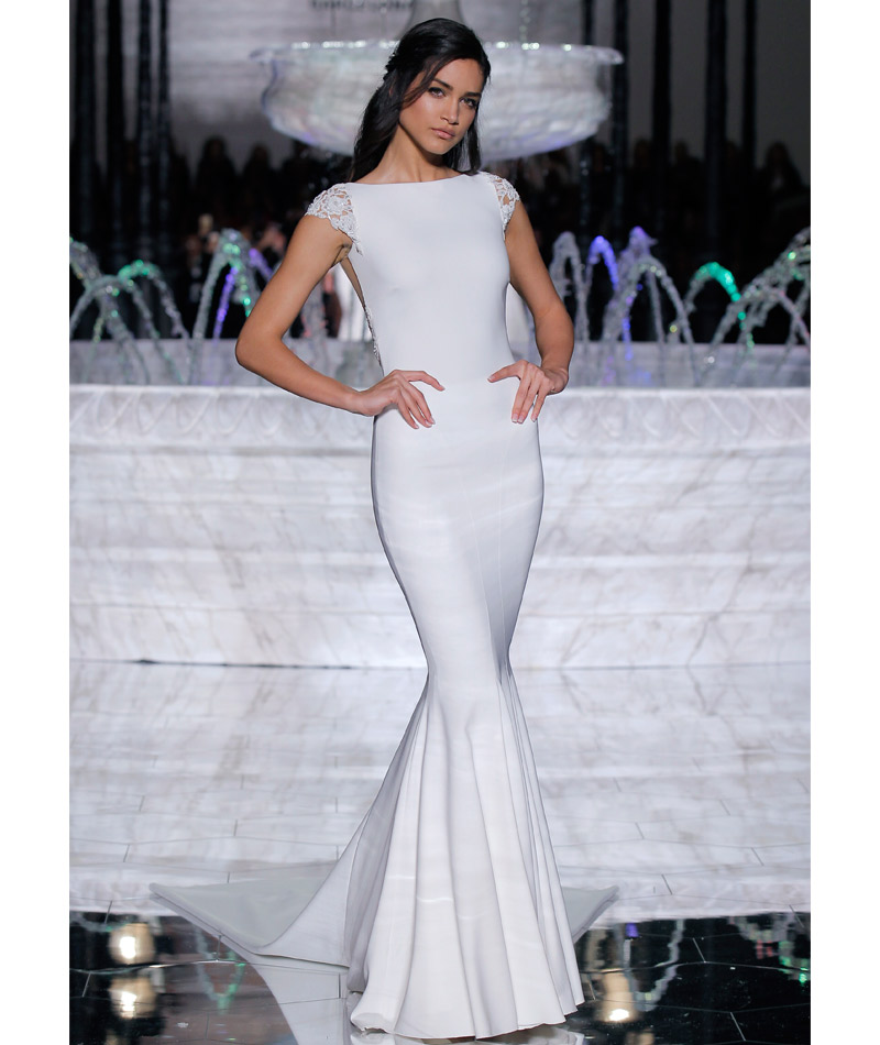 Tendências do Barcelona Bridal Week Primavera 2018 clean