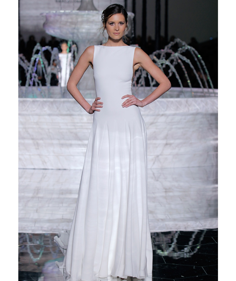 Tendências do Barcelona Bridal Week Primavera 2018 clean
